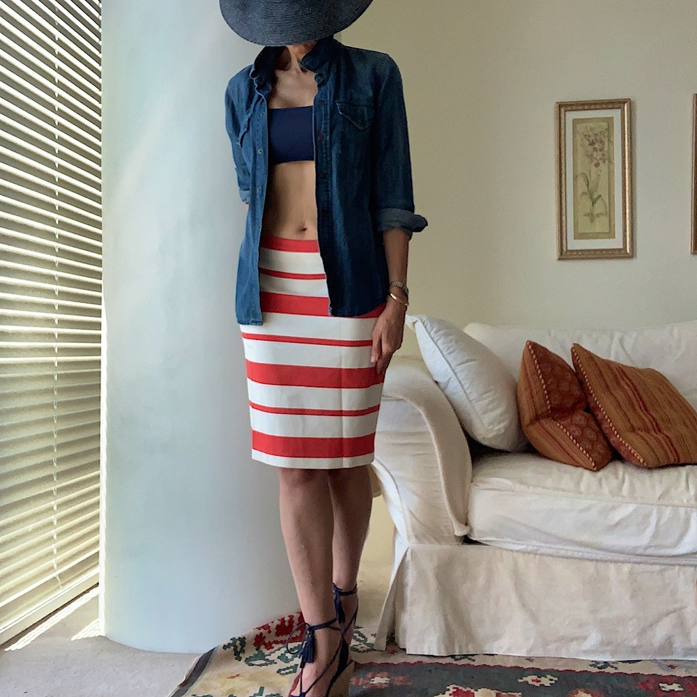 Never worn Banana Republic skirt, Size 0 - Picture 8 of 8